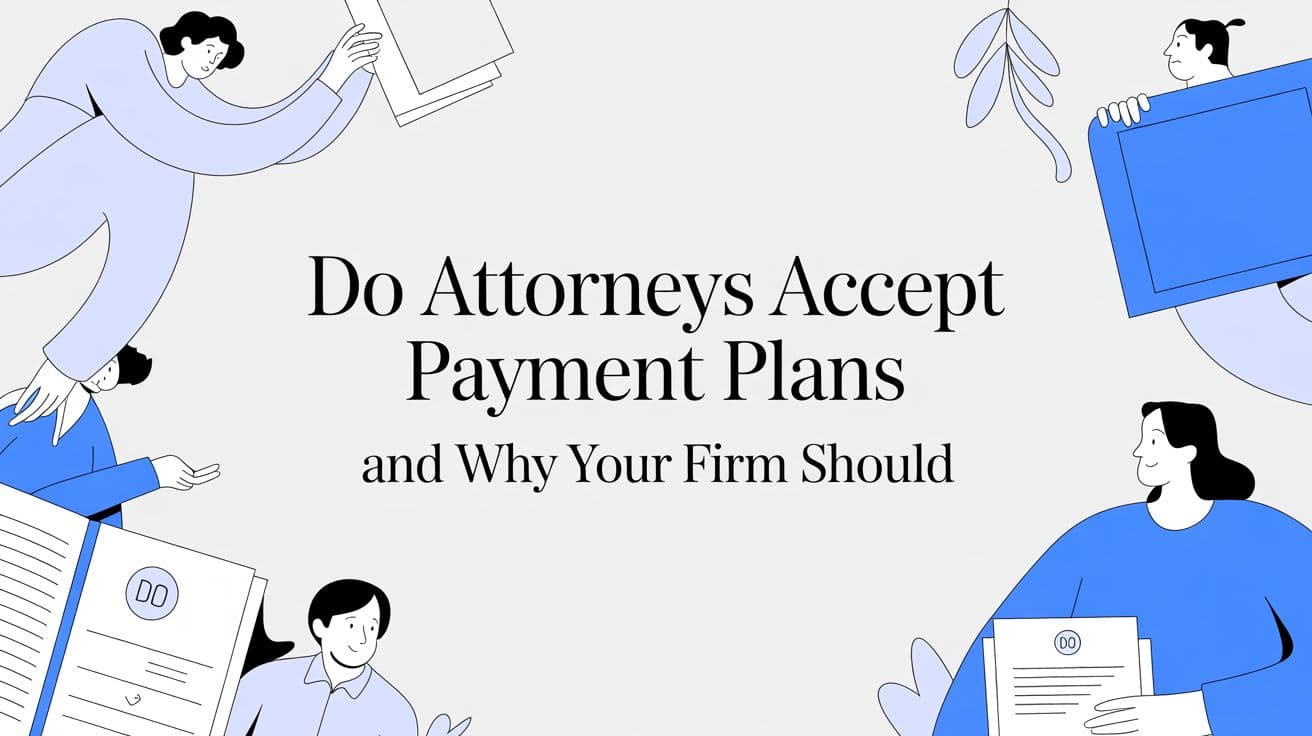 Do Attorneys Accept Payment Plans? Why Your Firm Absolutely Should.