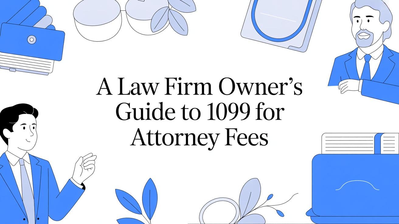A Busy Lawyer's Guide to the 1099 for Attorney Fees