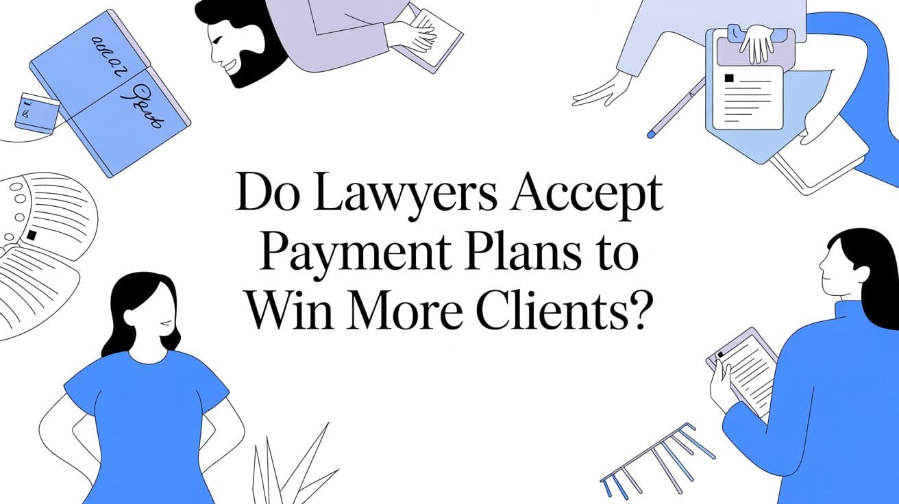 Do Lawyers Accept Payment Plans? How to Win Clients Without Chasing Invoices