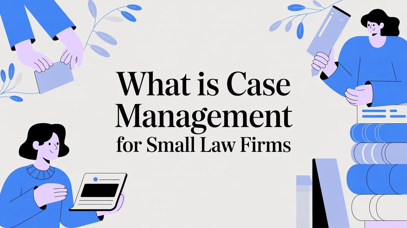 What Is Case Management for Small Law Firms? (A No-Fluff Guide)