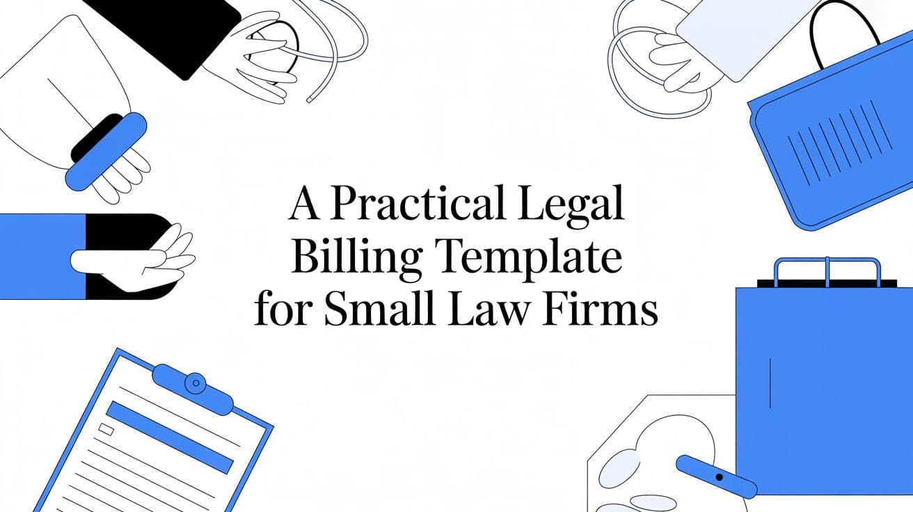 Get Paid Faster: A Practical Legal Billing Template for Small Law Firms